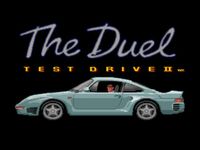 une photo d'Ã©cran de Test Drive 2 - The Duel sur Sega Megadrive